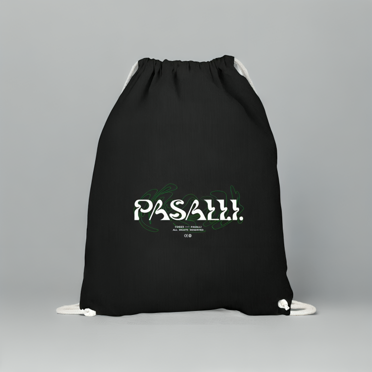 Pasalli Originals Gym Bag aus 100% Baumwolle Shirtee