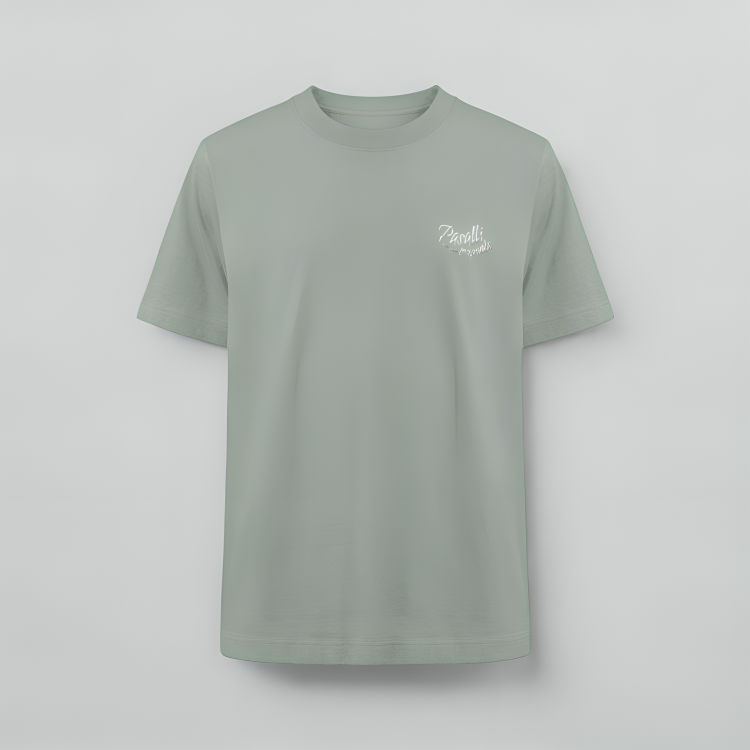 Heavy Organic Oversized T-Shirt mit Stick - Aloe Shirtee