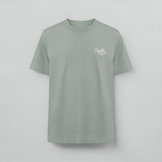 Heavy Organic Oversized T-Shirt mit Stick - Aloe Shirtee