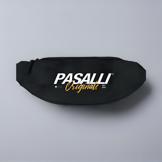 Pasalli Originals Bauchtasche aus strapazierfähigem 600D Polyester MarketPrint