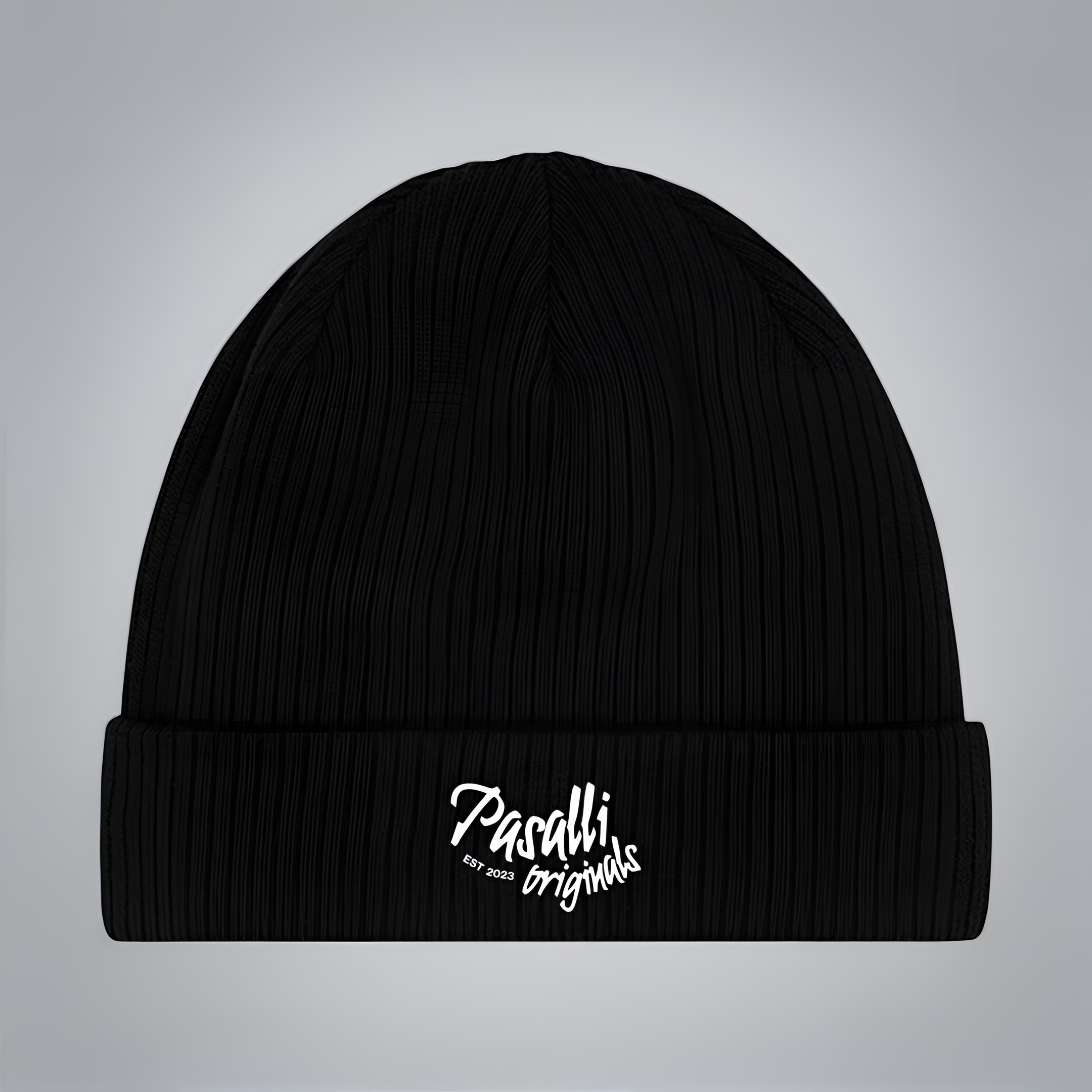 Pasalli Originals Beanie aus 100% Bio-Baumwolle MarketPrint