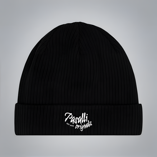 Pasalli Originals Beanie aus 100% Bio-Baumwolle MarketPrint