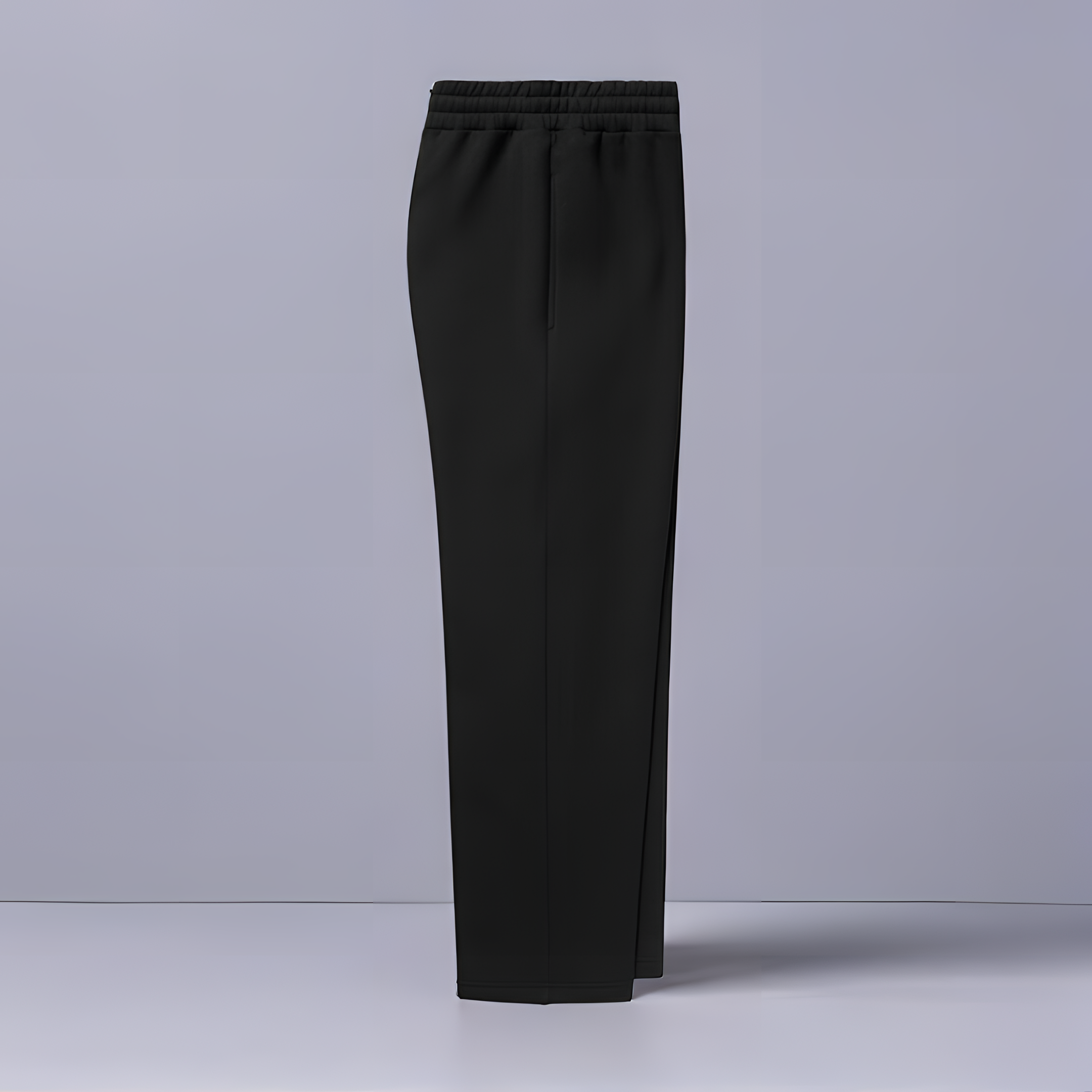 VACANCY Oversized Sweatpants - Black MarketPrint