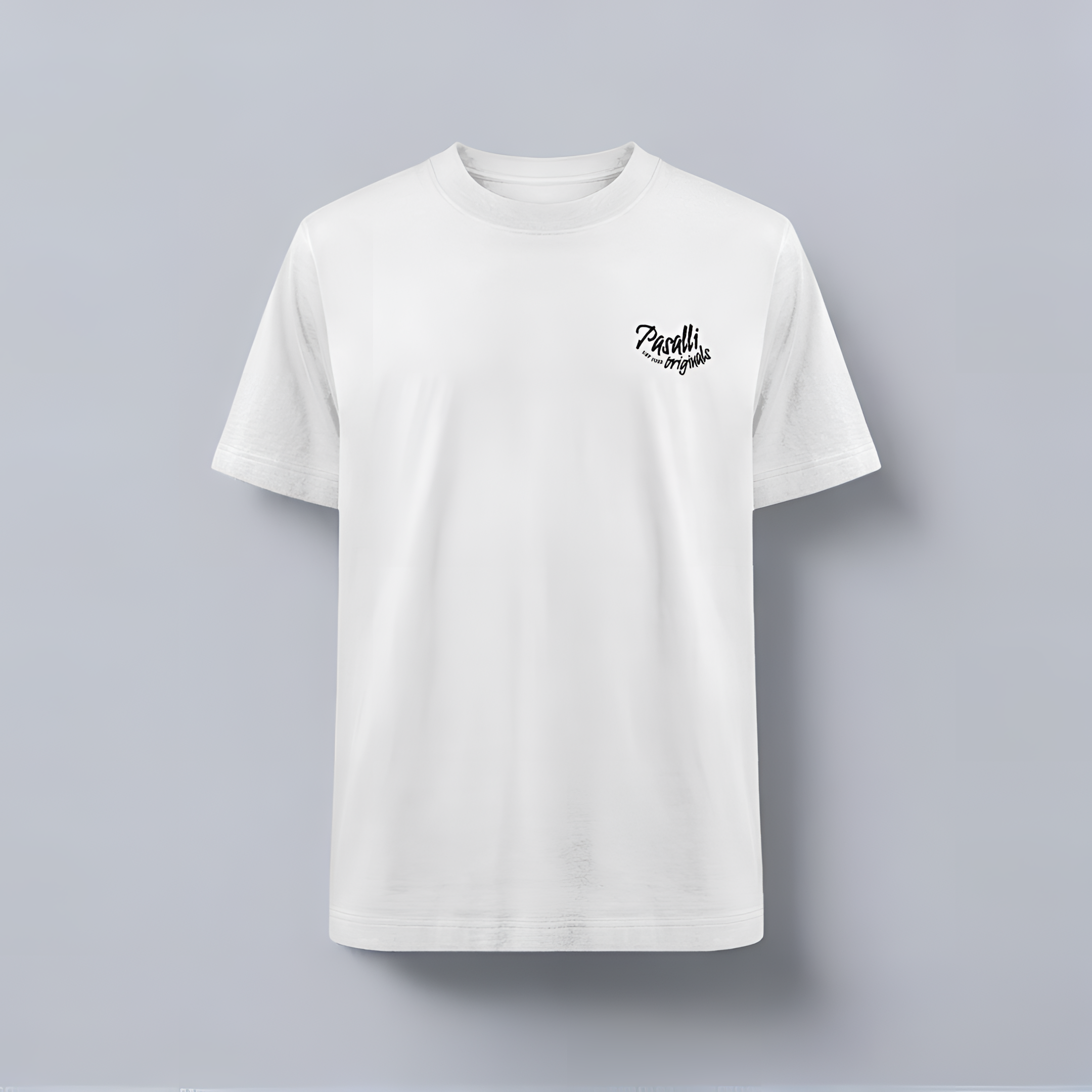 Heavy Organic Oversized T-Shirt mit Stick - White Shirtee