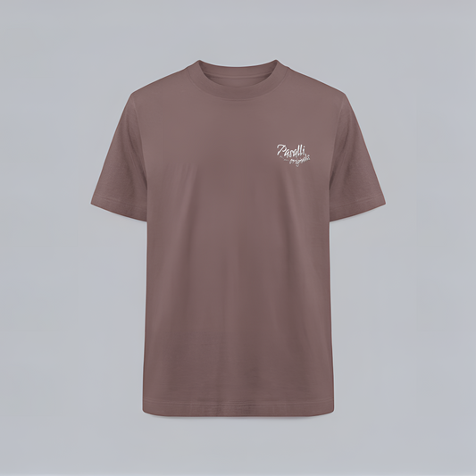 Heavy Organic Oversized T-Shirt mit Stick - Kaffa Coffee  - Freestyler Heavy Oversized T-Shirt ST/ST mit Stick Shirtee