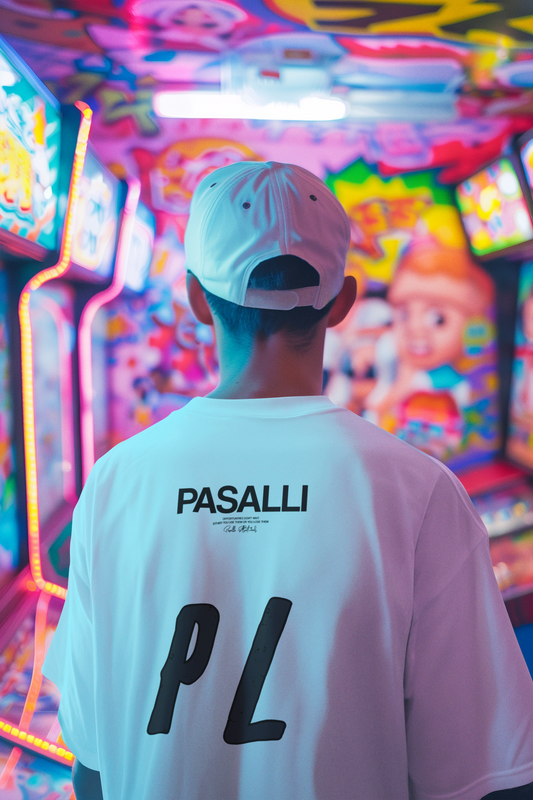 Pasalli Originals Heavy Organic Oversized T-Shirt - White