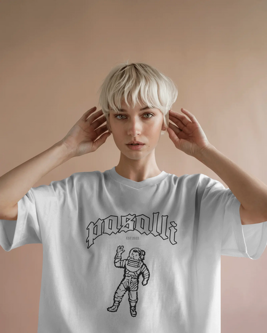 Pasalli Originals Heavy Oversized T-Shirt - Retro Graphic Shirtee