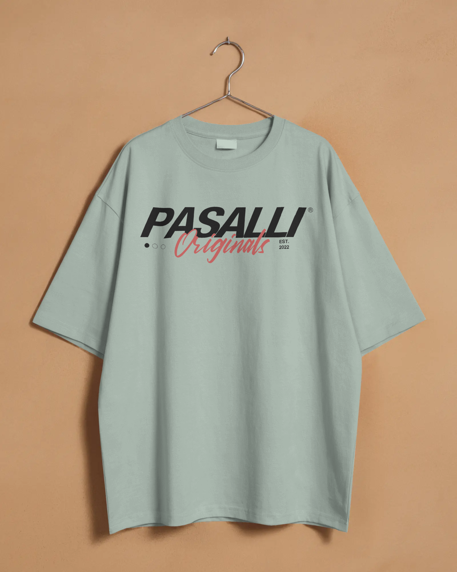 Pasalli Originals Heavy Organic Oversized T-Shirt - Holiday Essential Aloe Shirtee