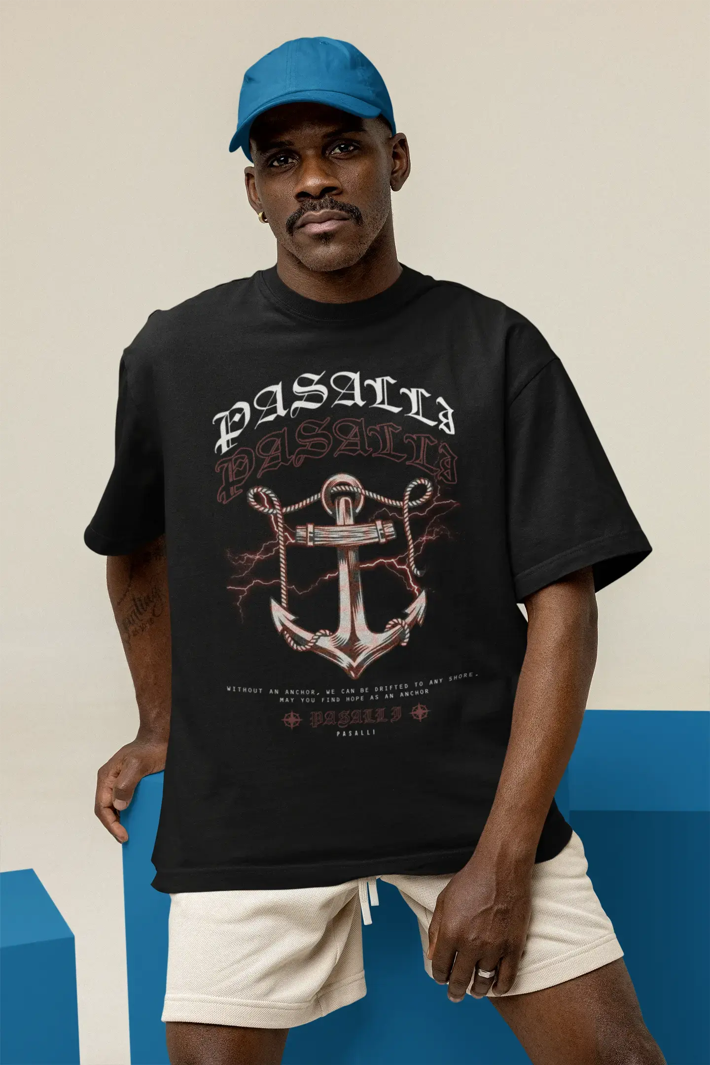 Pasalli Originals Heavy Oversized Herren T-Shirt Shirtee